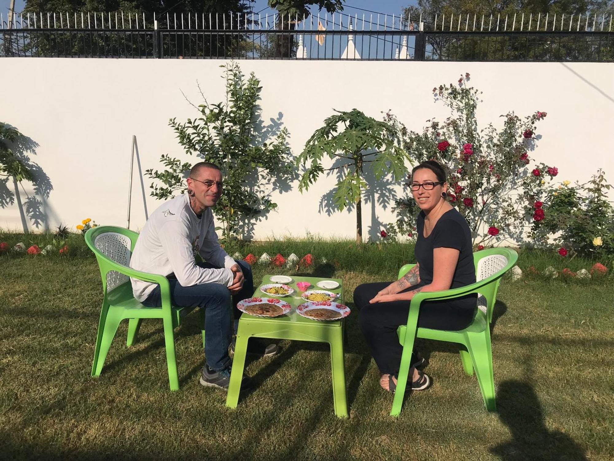La Calma Homestay Khajurāho Buitenkant foto