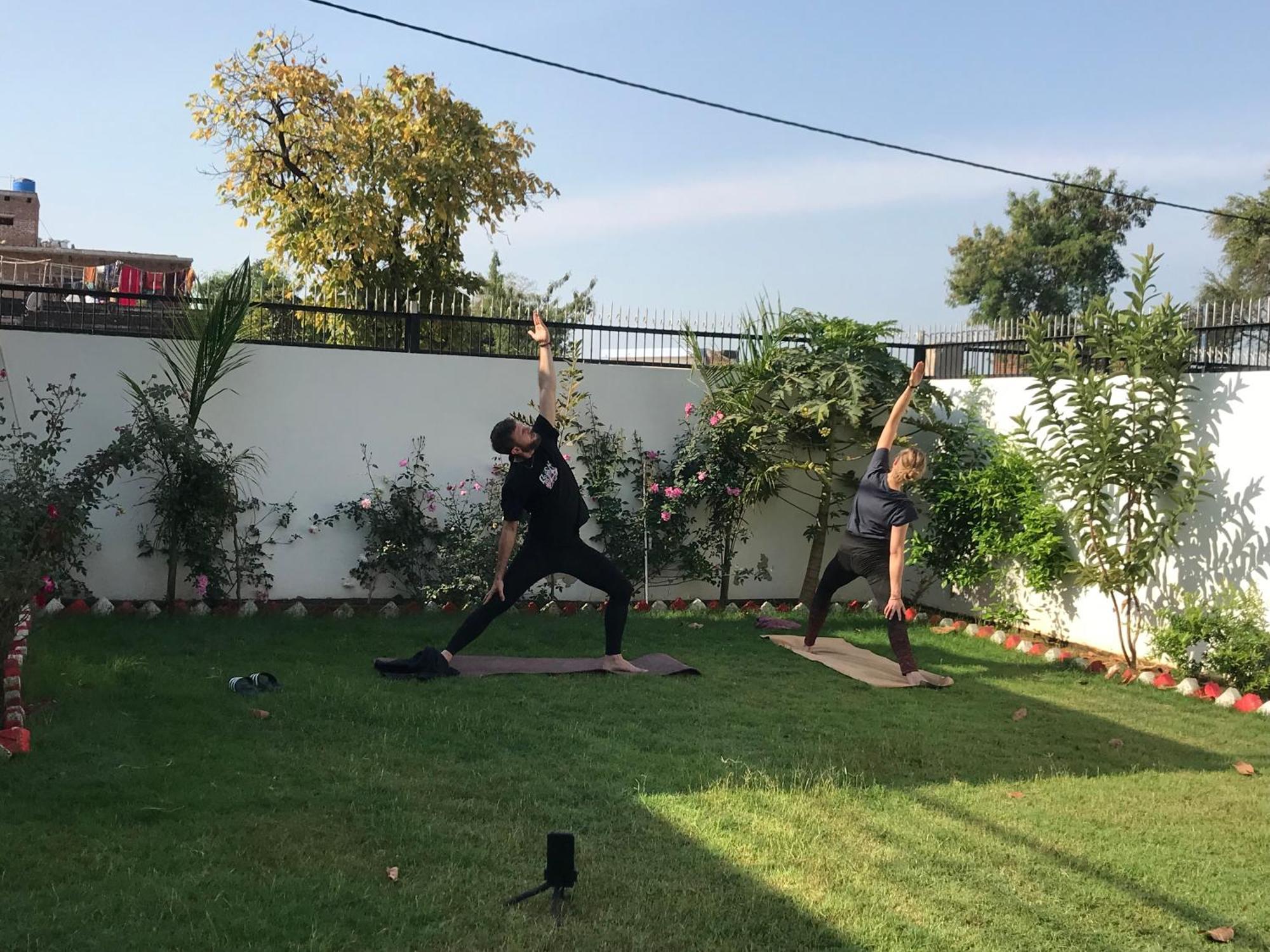La Calma Homestay Khajurāho Buitenkant foto